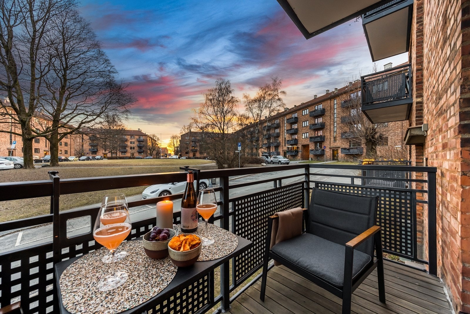 Kveldsstemning i mars Galleribilde