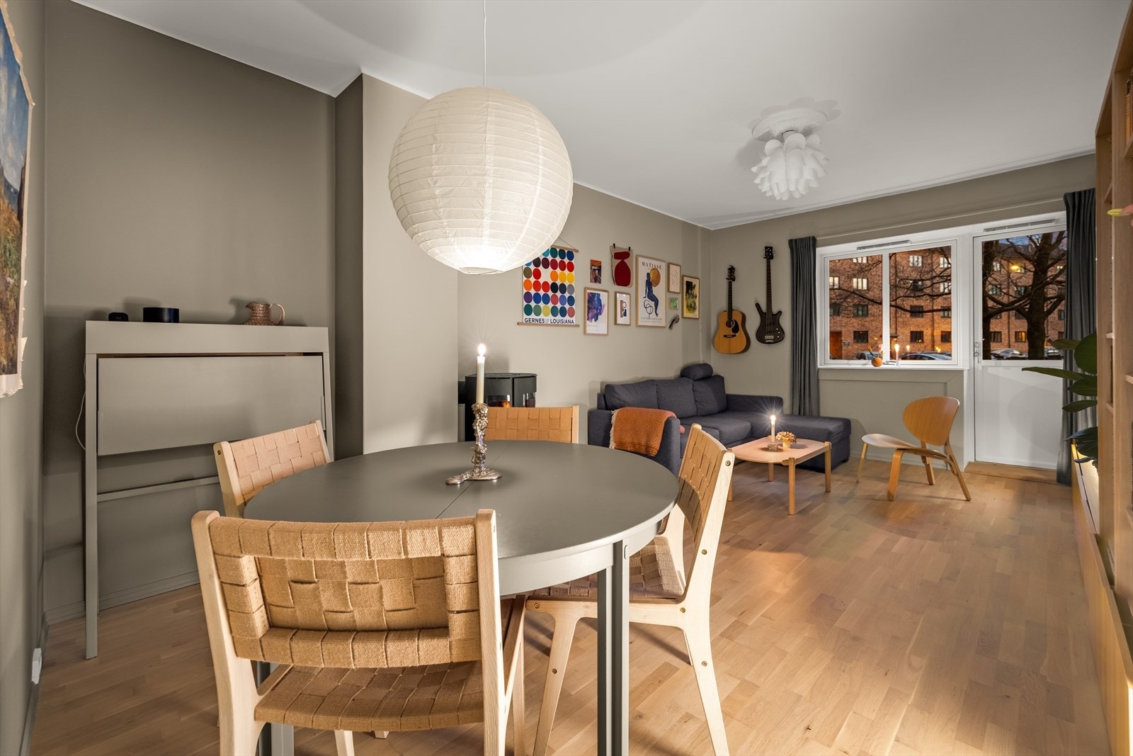 Kveldsstemning i mars Galleribilde