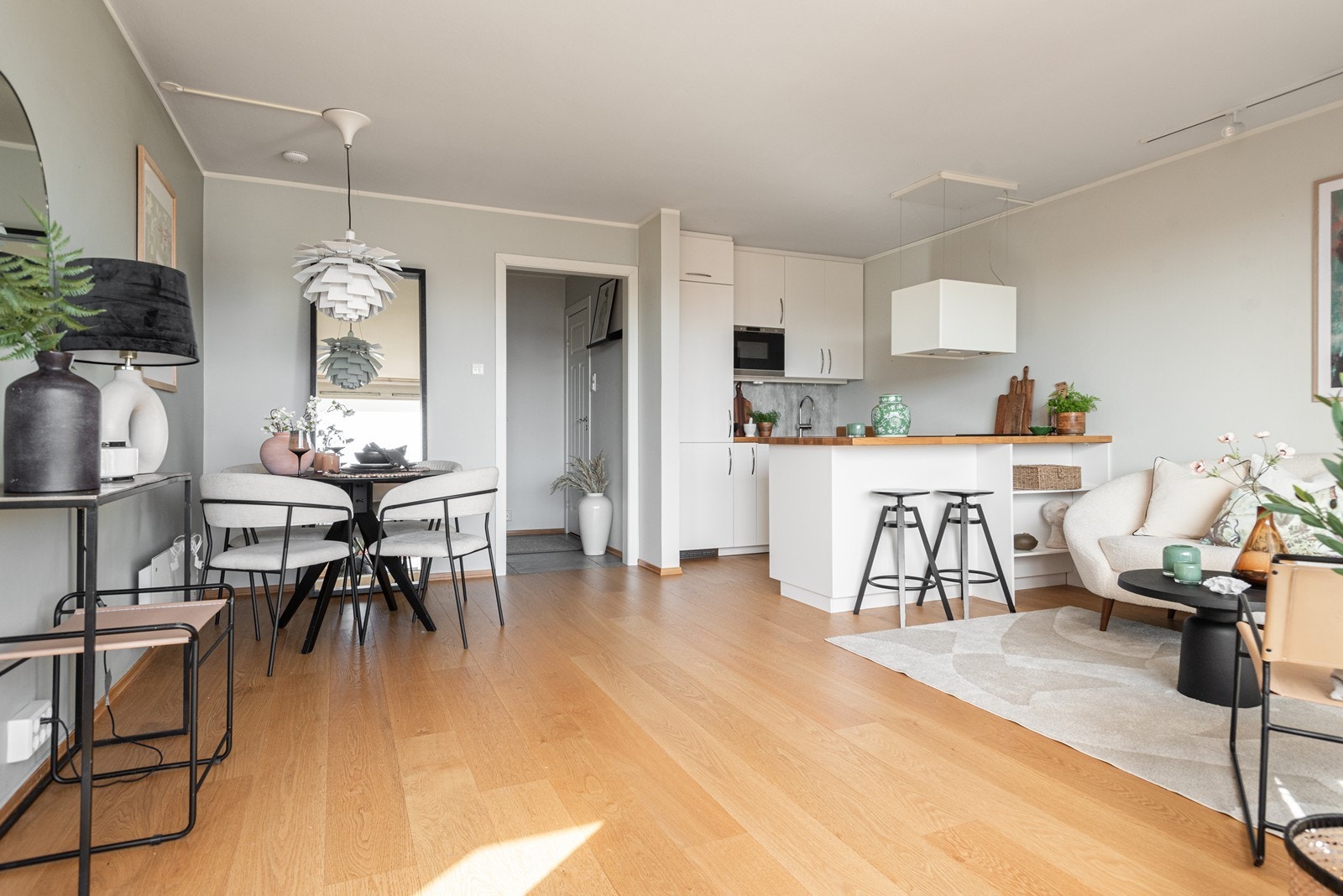 Meget arealeffektiv planløsning Galleribilde