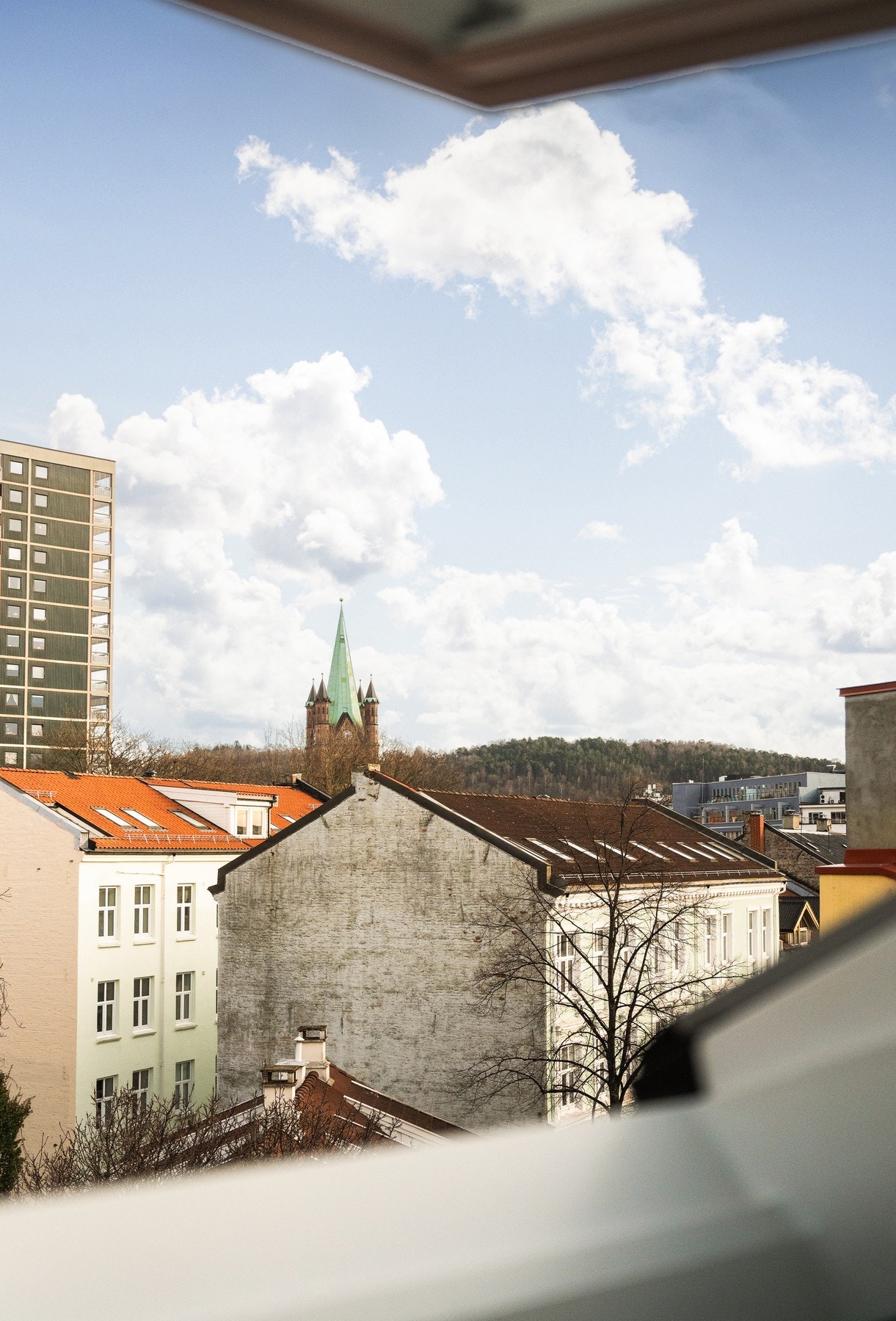 Utsikt fra soverom. Galleribilde