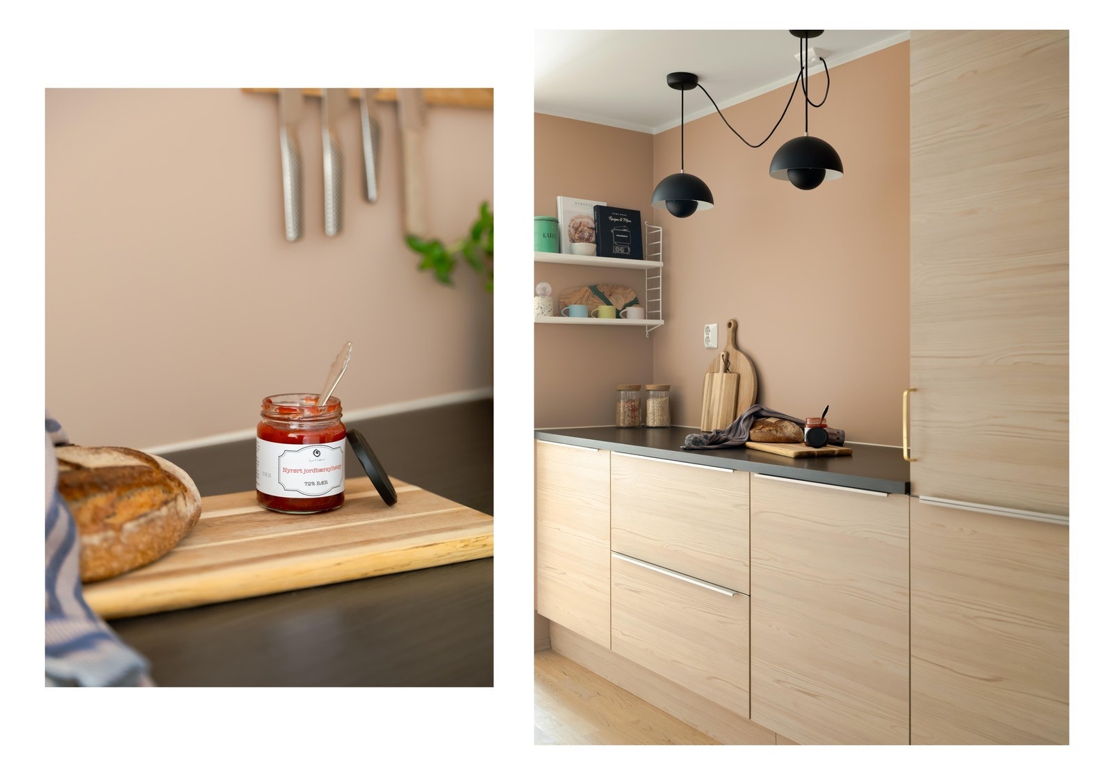 Overflater er malt i lyse fargetoner. Galleribilde