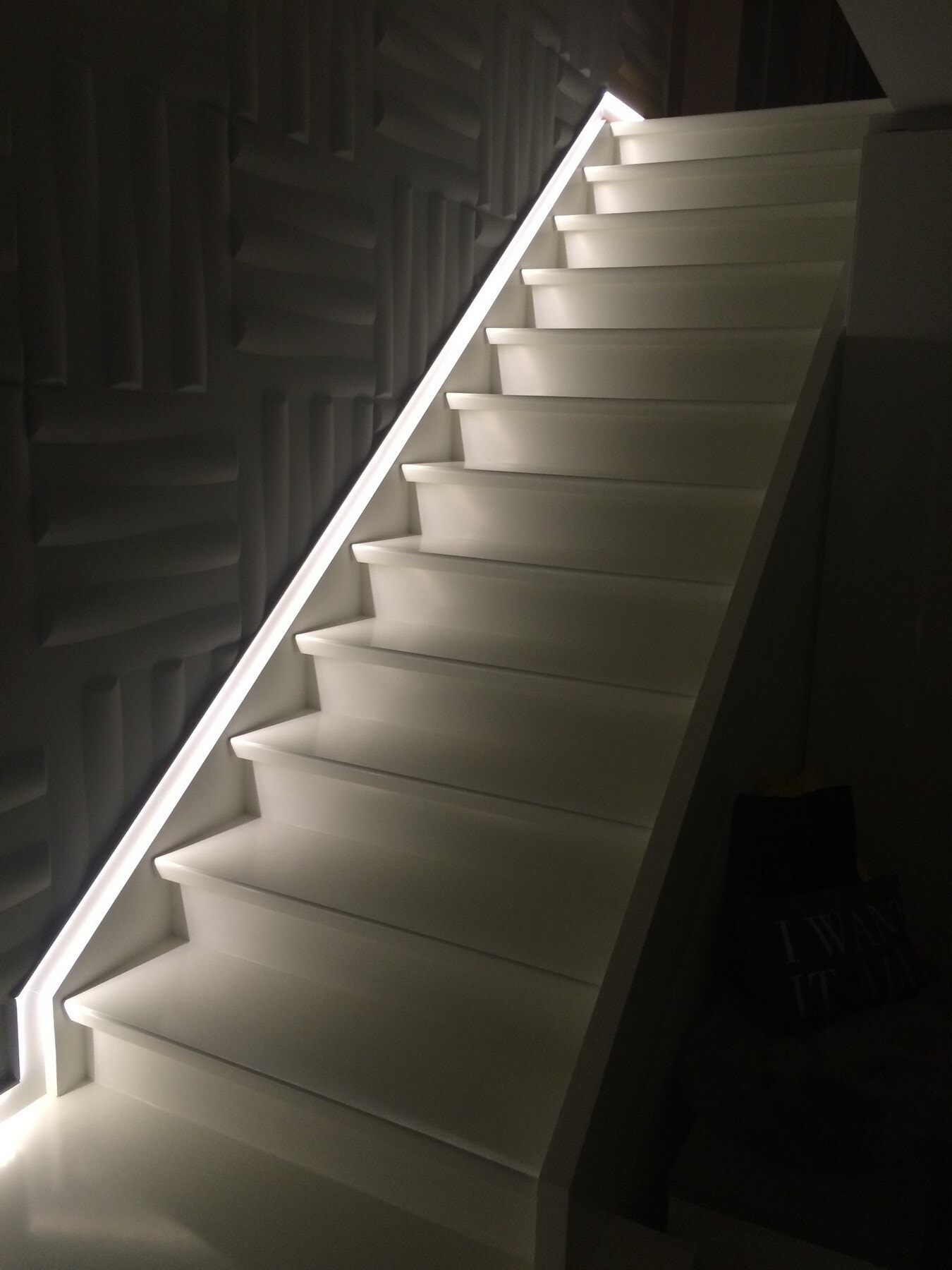 Lyssatt trapp Galleribilde