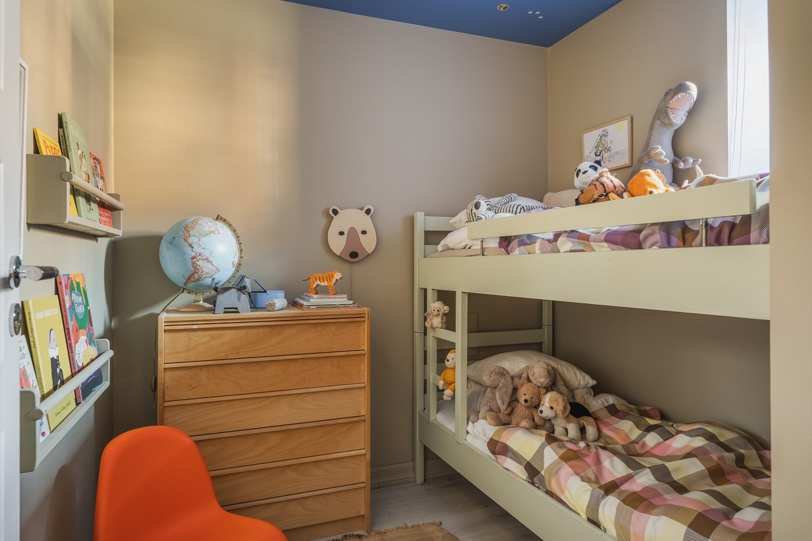 Barnerom i kjeller. Rommet er byggemeldt som sportsbod Galleribilde