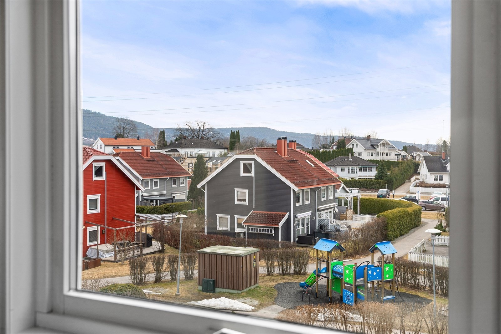 Utsikt fra loftstue Galleribilde