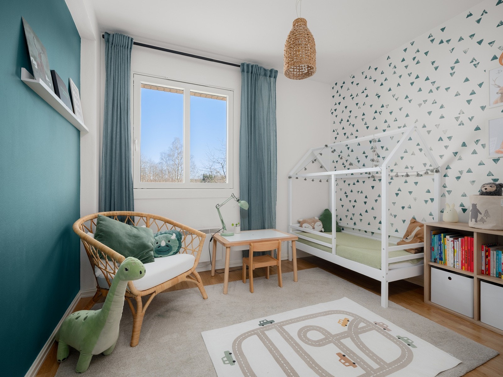 Leilighetens andre soverom er også av fin størrelse. Galleribilde