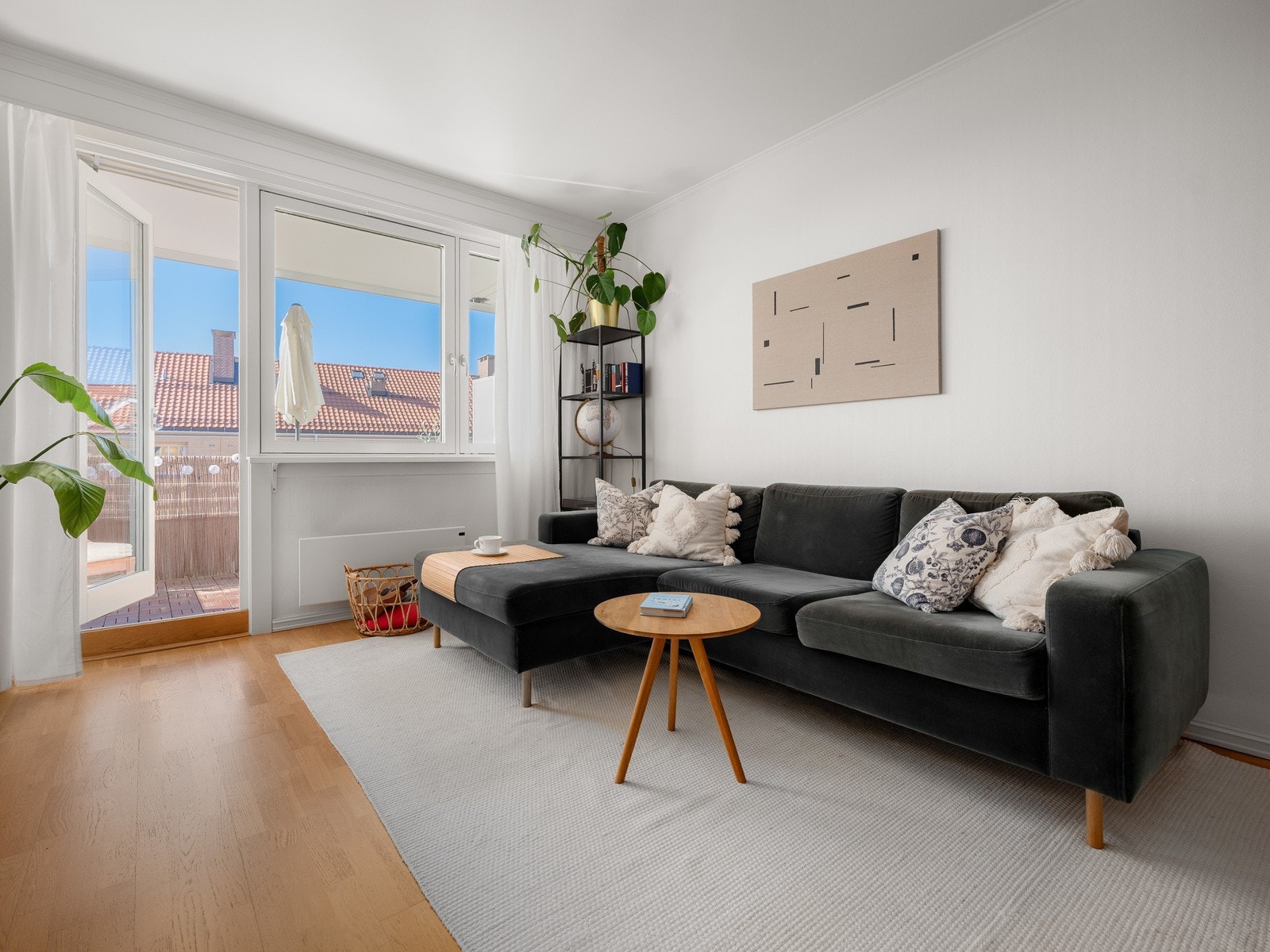 Rommet byr på flere innredningsmuligheter. Galleribilde