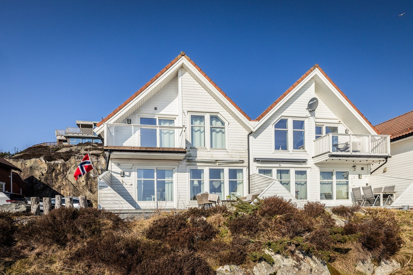 Rorbuleilighetene er bygget i 2011 Galleribilde