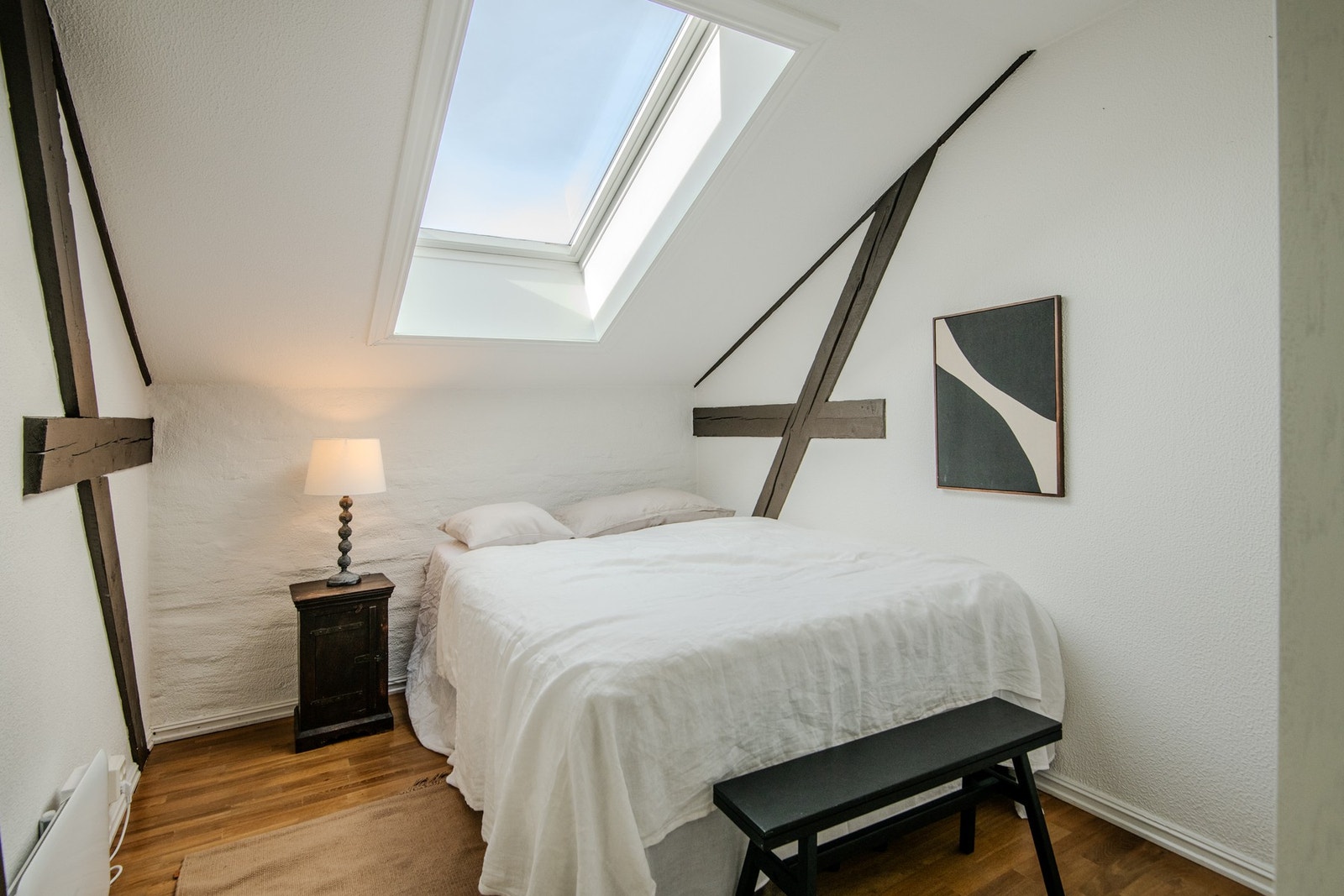 Soverom 2 er også romslig, og passer utmerket som både barne- eller gjesterom. Galleribilde