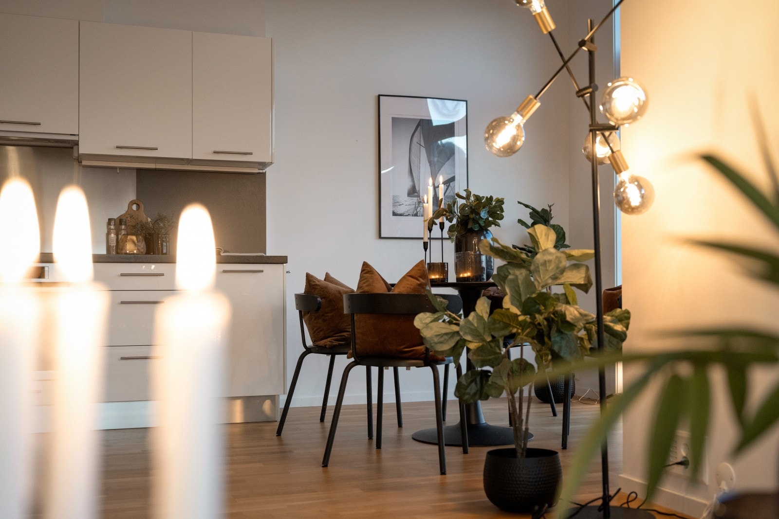 På hytten skal man finne ro og lade batteri. Galleribilde