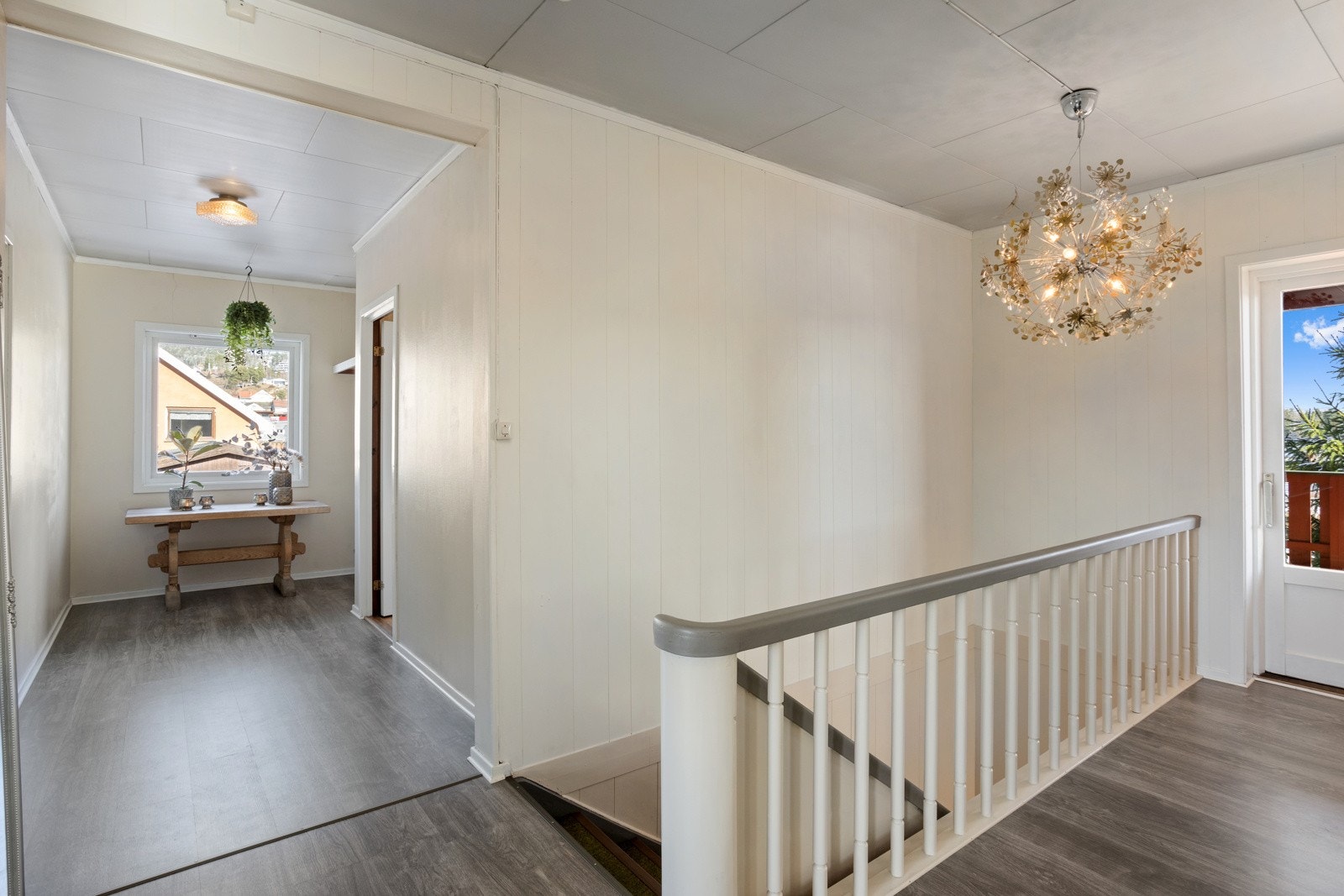 Trappegangen i andre etasje. Galleribilde
