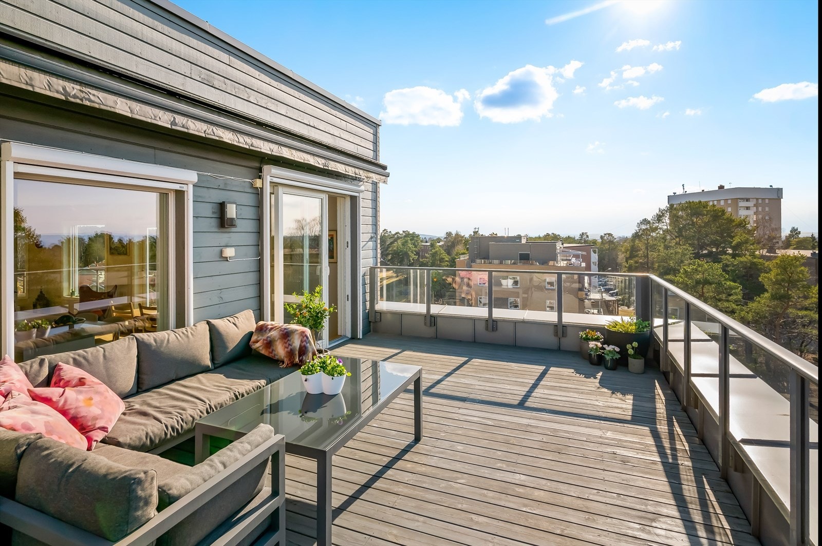 Med optimale solforhold kan man virkelig nyte late sommerdager. Galleribilde