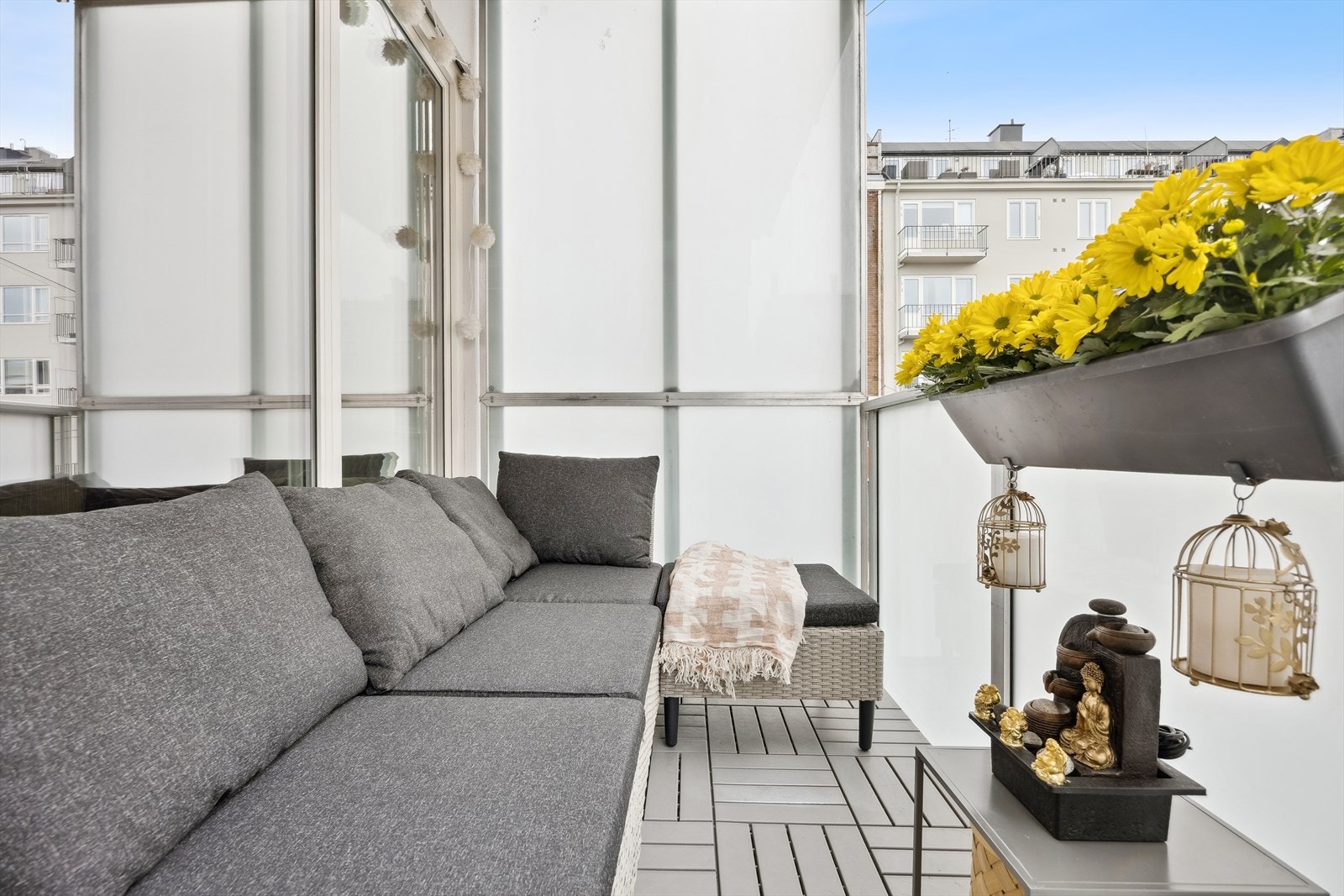 God plass til utemøblement Galleribilde