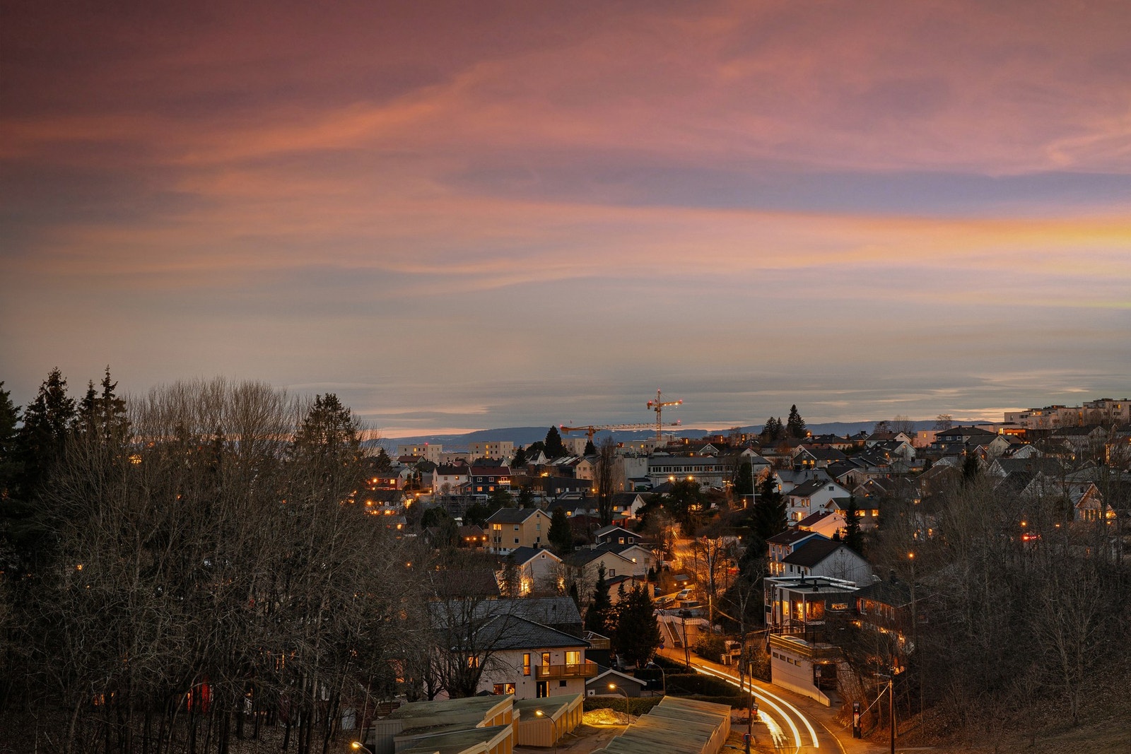 Utsikt fra balkongen. Galleribilde