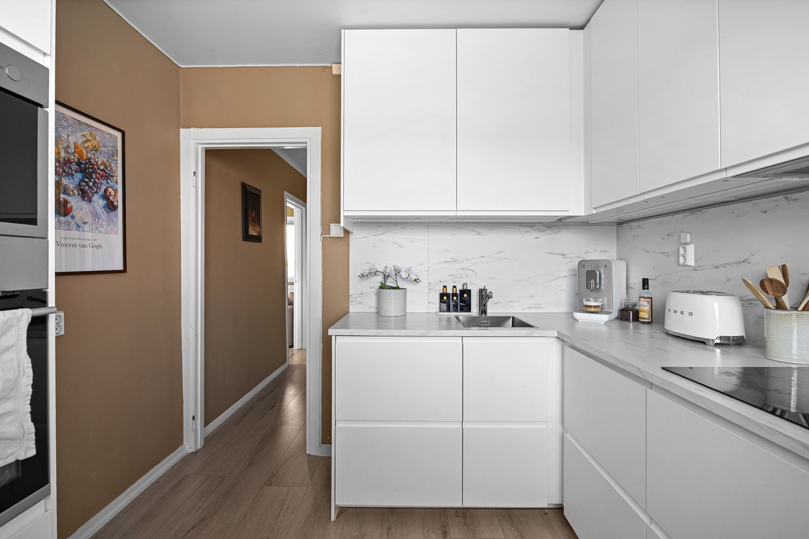 Særdeles lekkert kjøkken. Galleribilde