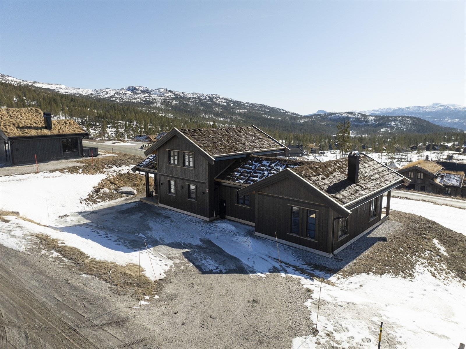 Stor Telemarkhytte - modell Rognli oppstugu Galleribilde