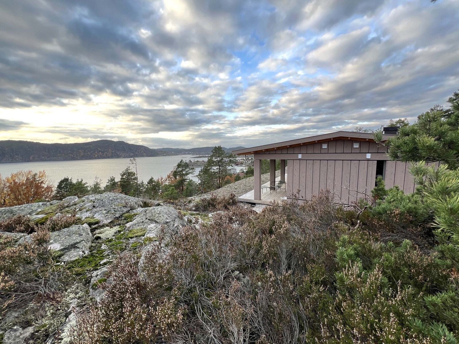 Foto fra oppsatt hytte på Kragerø View (tomt 9) Galleribilde