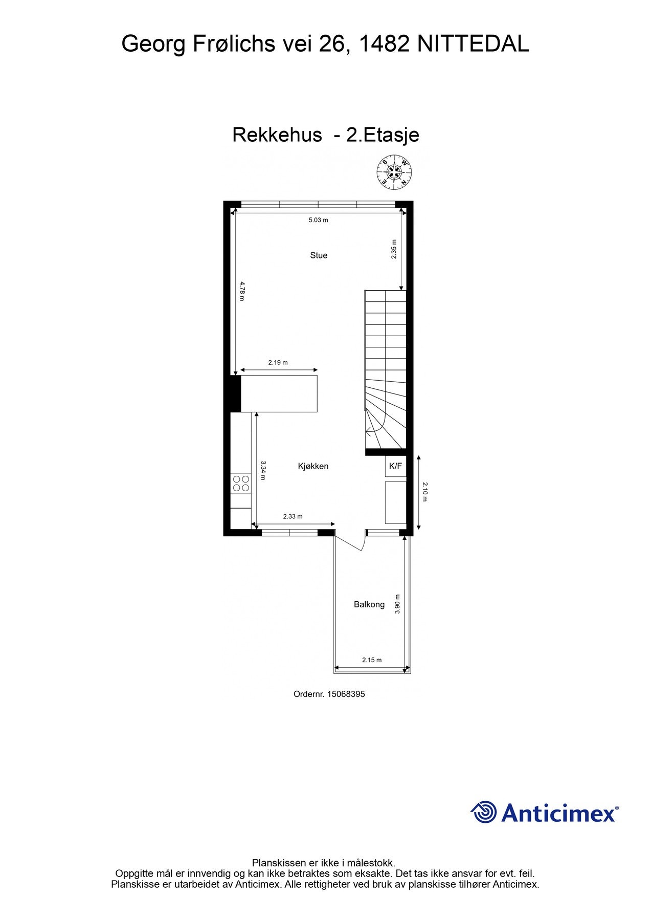 Plantegning 2. Etasje. Galleribilde