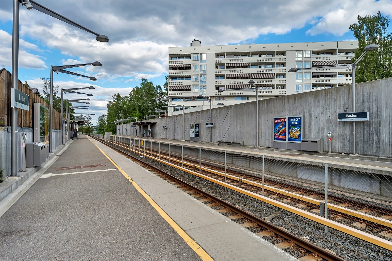 400 meters gåavstand til Haslum T-bane Galleribilde