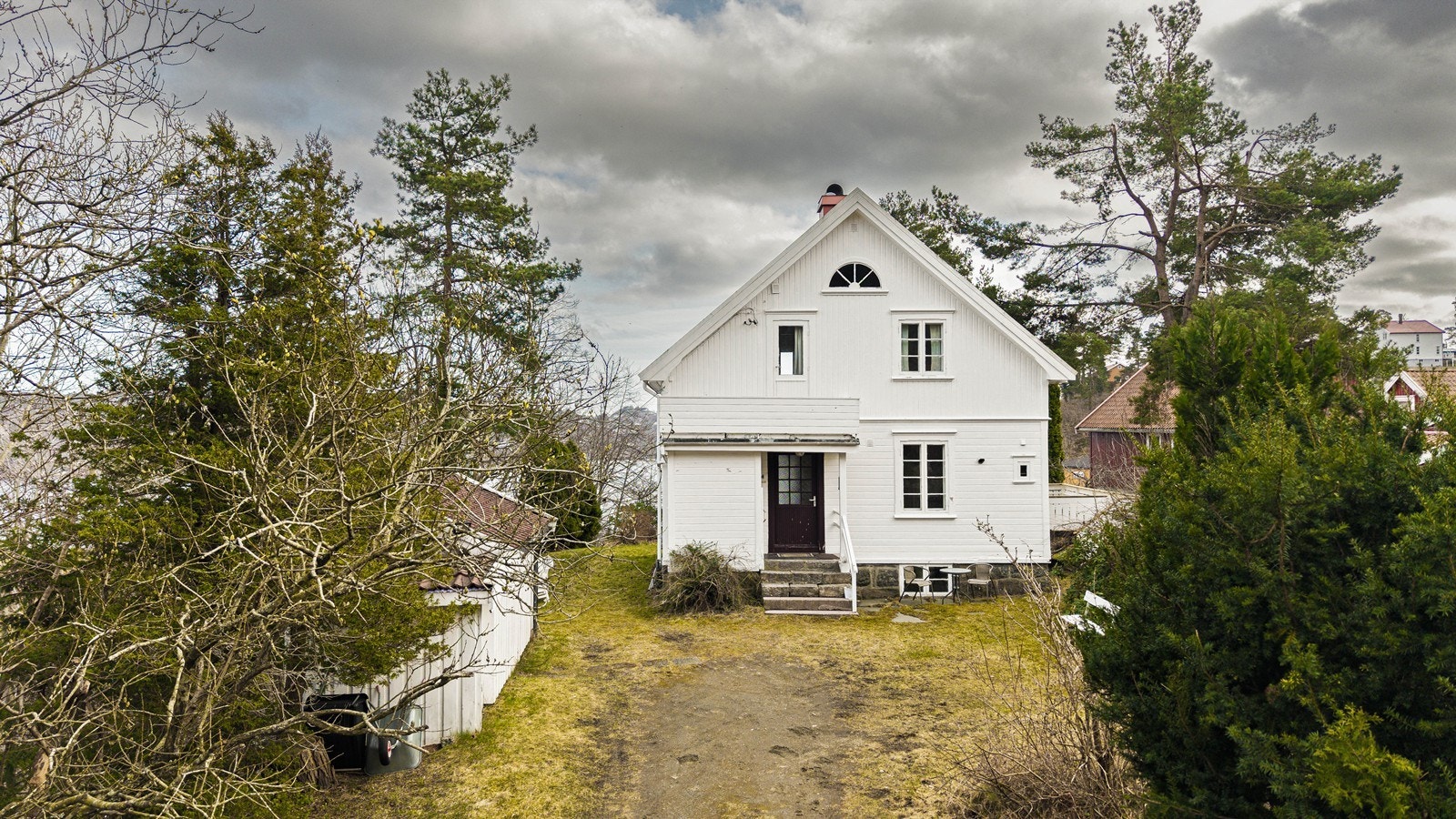 Bakgård Galleribilde