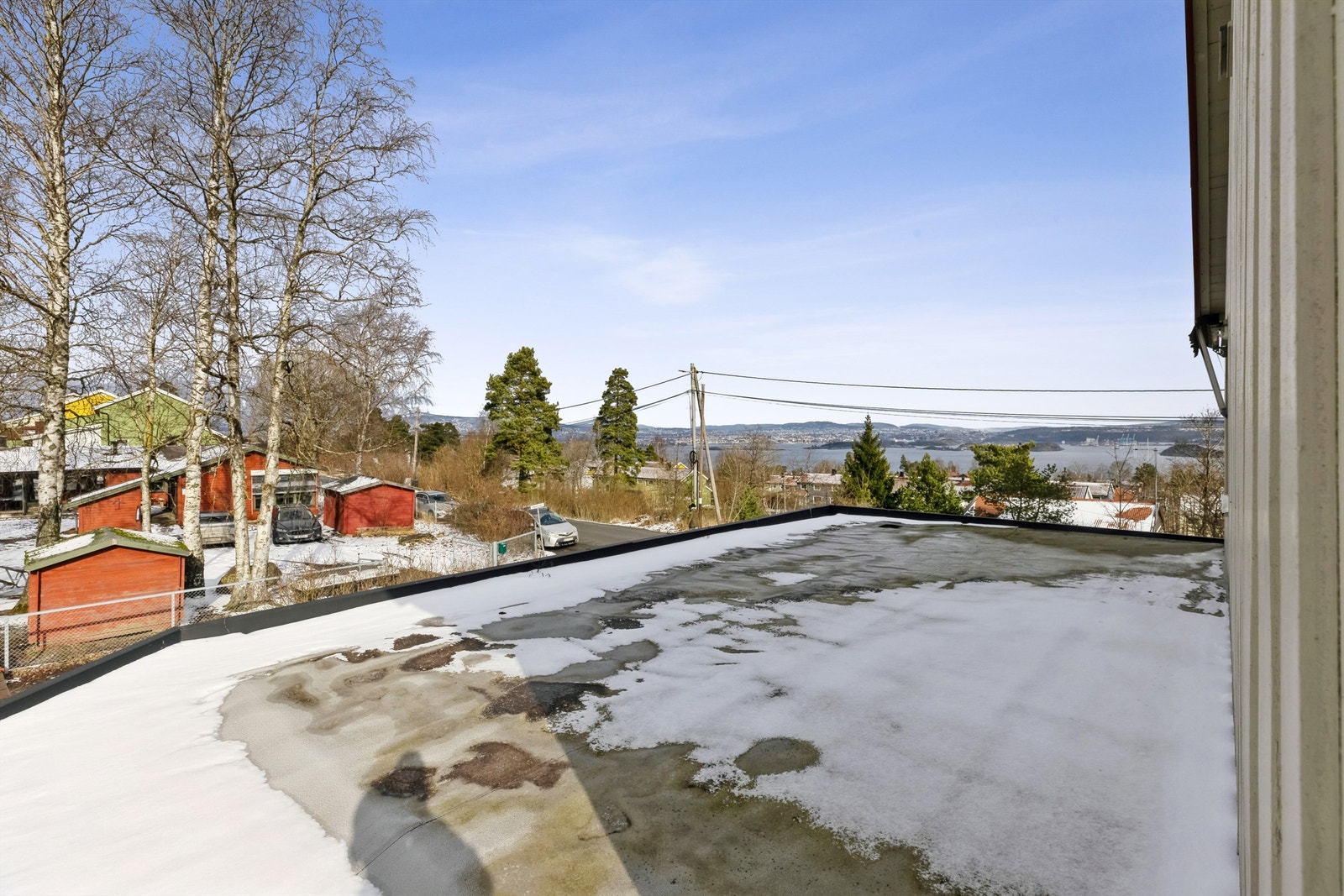 Mulighet til å søke om bygging av terrasse utenfor leilighetens spisestue Galleribilde