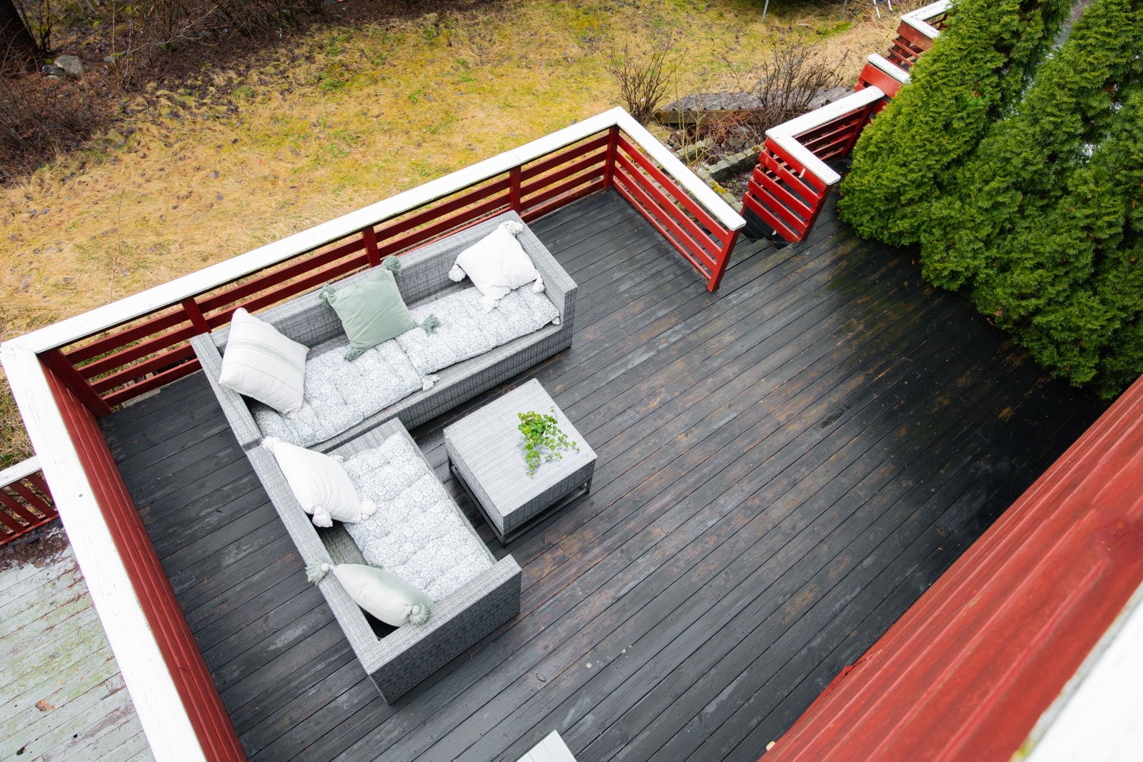 Terrassen er et perfekt sted for å samle venner og familie. Galleribilde