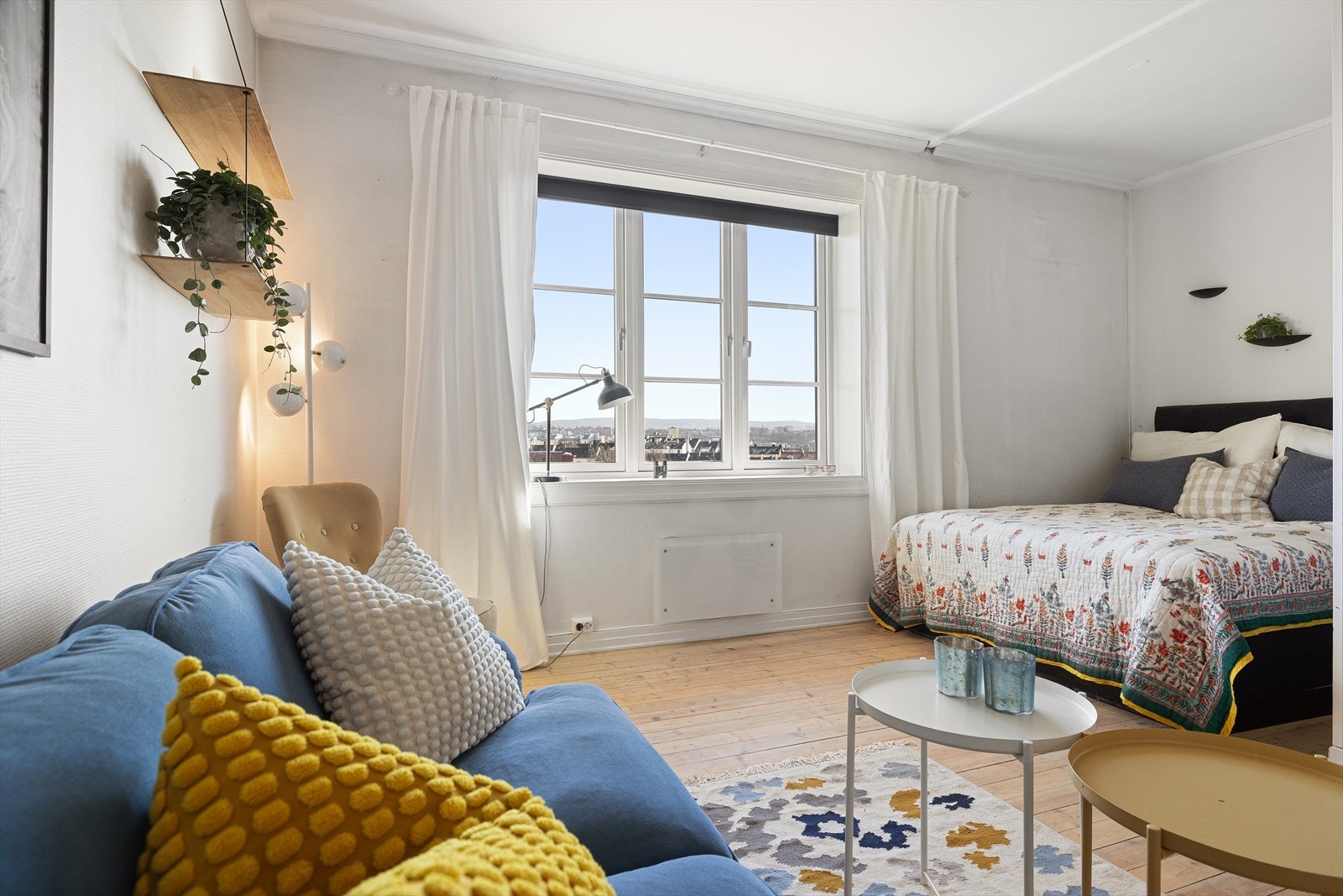 Her kan du nyte en nydelig, usjenert utsikt over Oslo Galleribilde