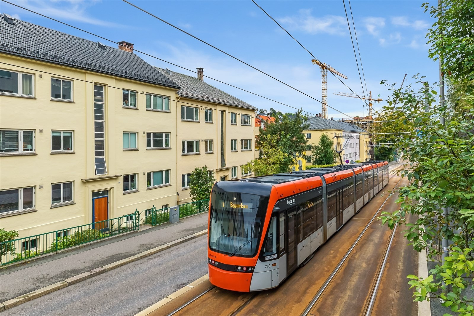 Bybanen like i nærheten Galleribilde