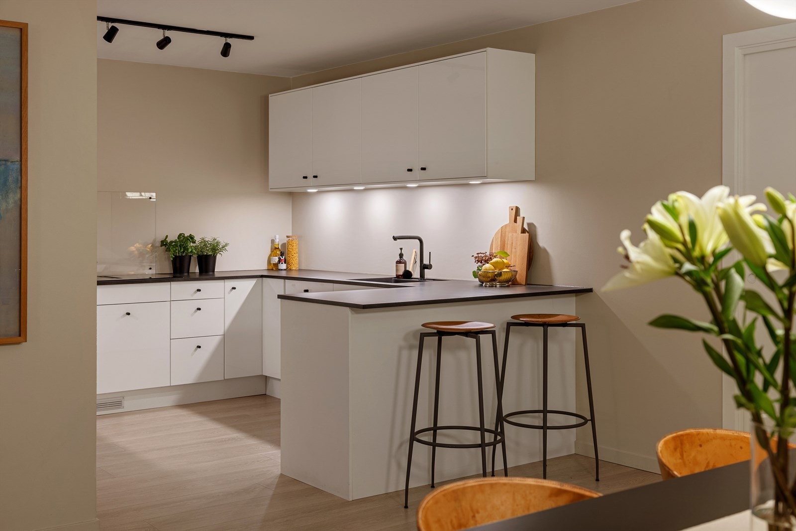 Kjøkkenet ble vesentlig oppgradert i 2023 Galleribilde