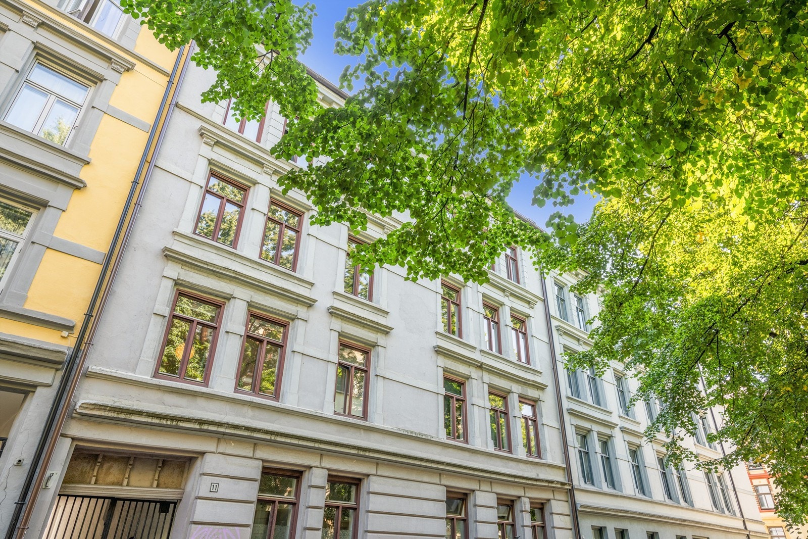 Her bor du omgitt av klassiske bygårder og flotte grøntområder. Galleribilde