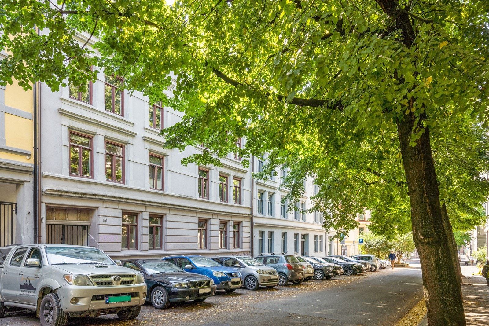 Leiligheten har en populær beliggenhet sentralt på Grünerløkka, like ved Sofienbergparken. Galleribilde