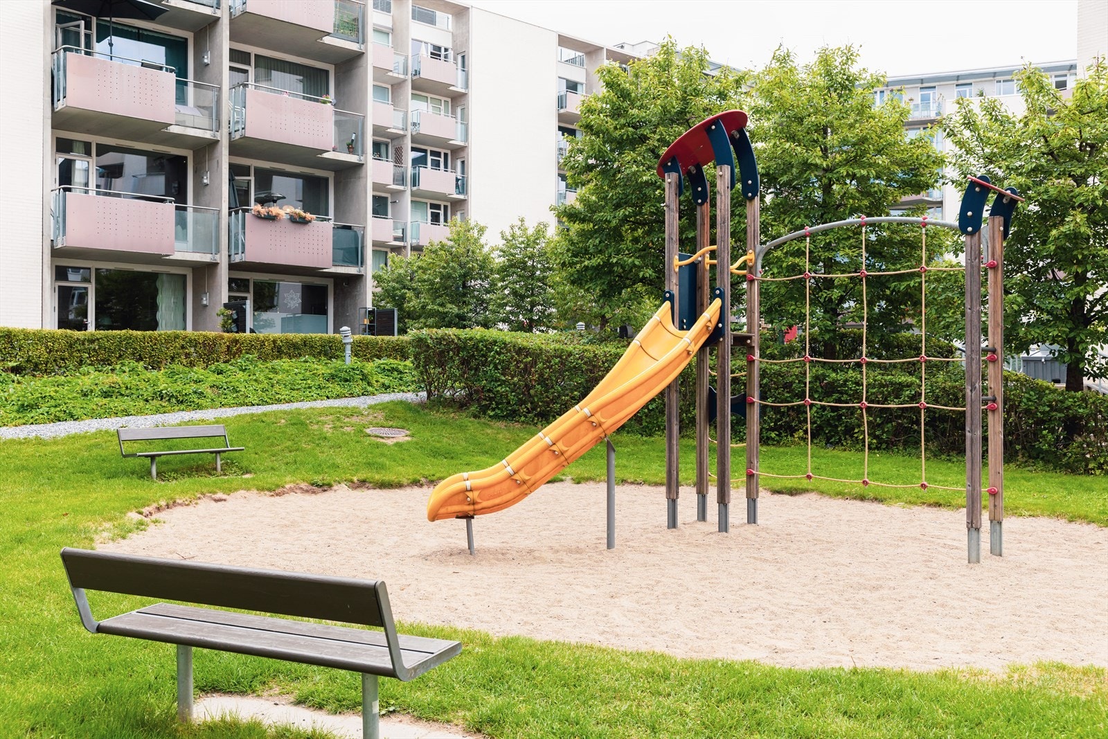 Beboere i sameiet har fortrinnsrett i barnehagen. Galleribilde
