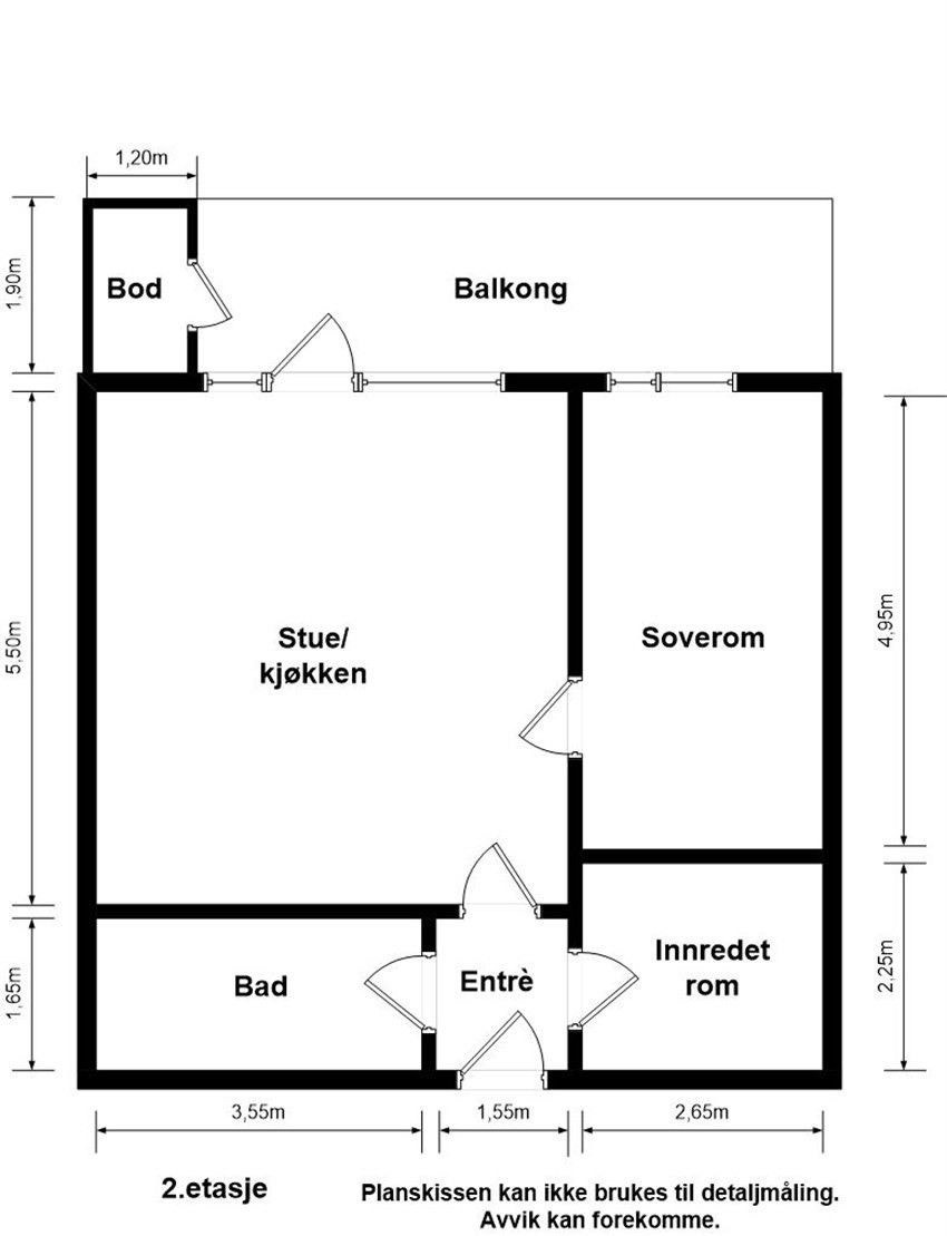 Planskisse. Galleribilde