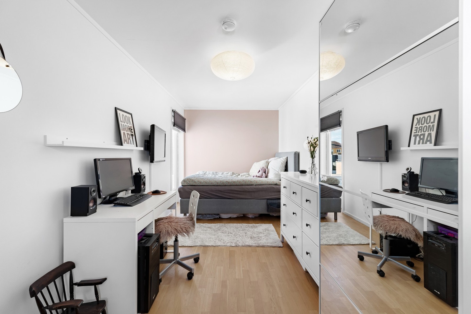 Innerste soverom i 1. etg (ikke godkjent som varig opphold) Galleribilde