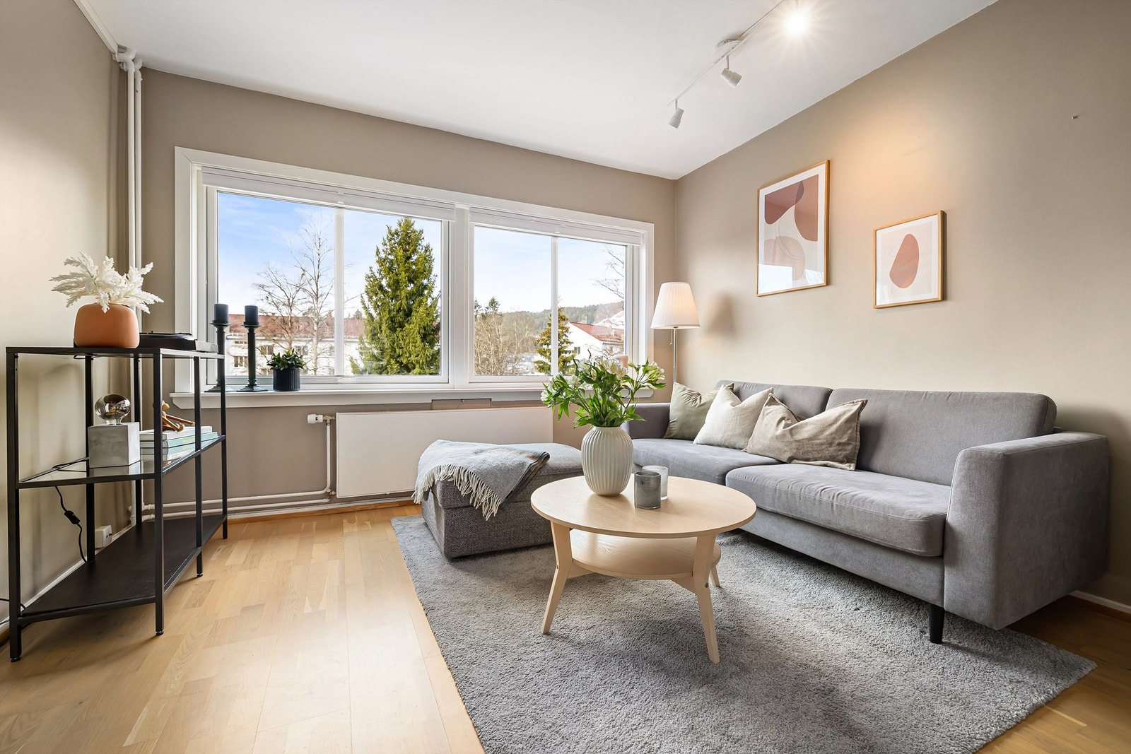 Attraktiv leilighet med idyllisk beliggenhet, tett inntil markagrensen Galleribilde