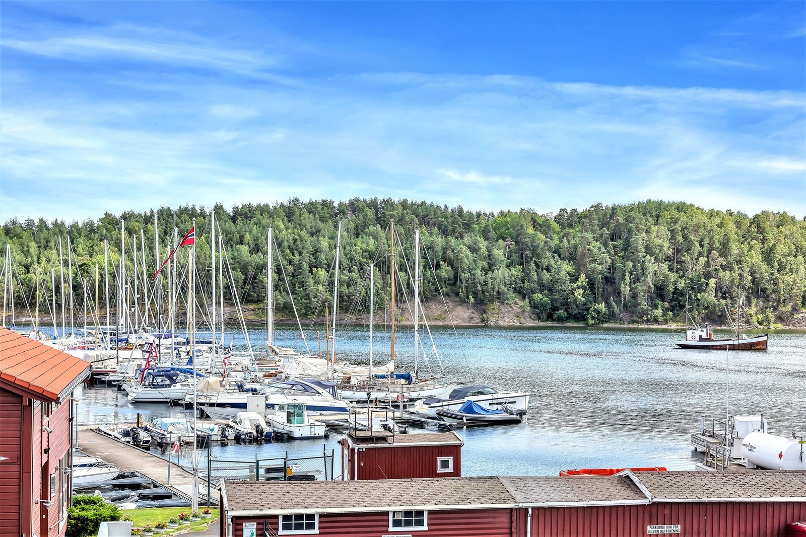 Bestumkilen og Ullern båtforening. Her ligger Oslo Kajakk klubb for deg som liker padling og annen vannsport Galleribilde