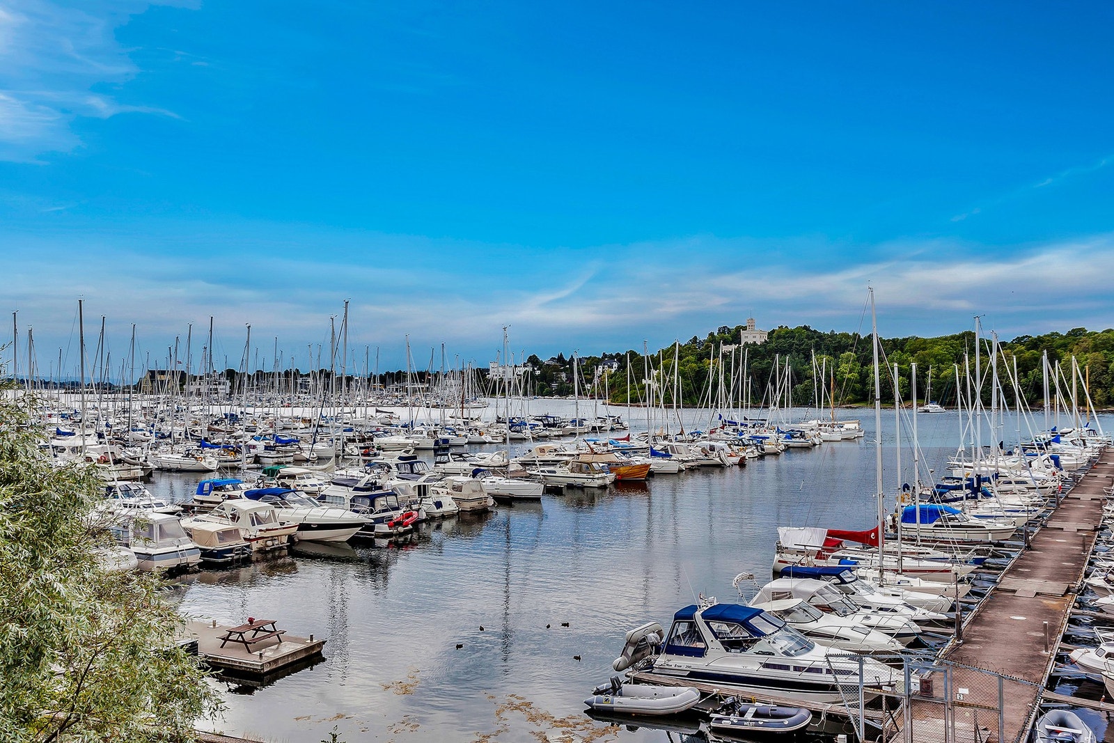 Maritime omgivelser langs Frognerkilen Galleribilde