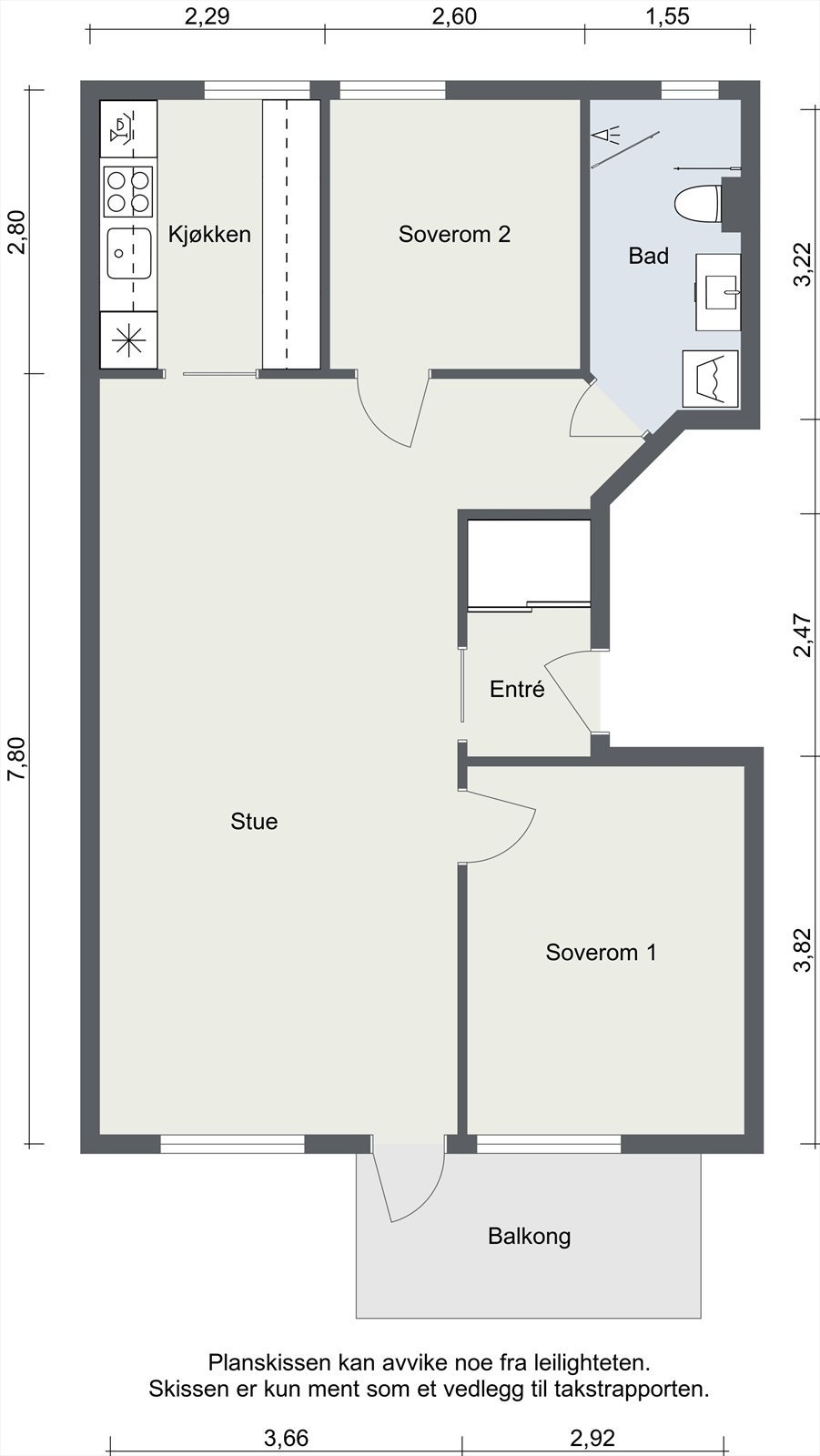 Plantegning. Galleribilde