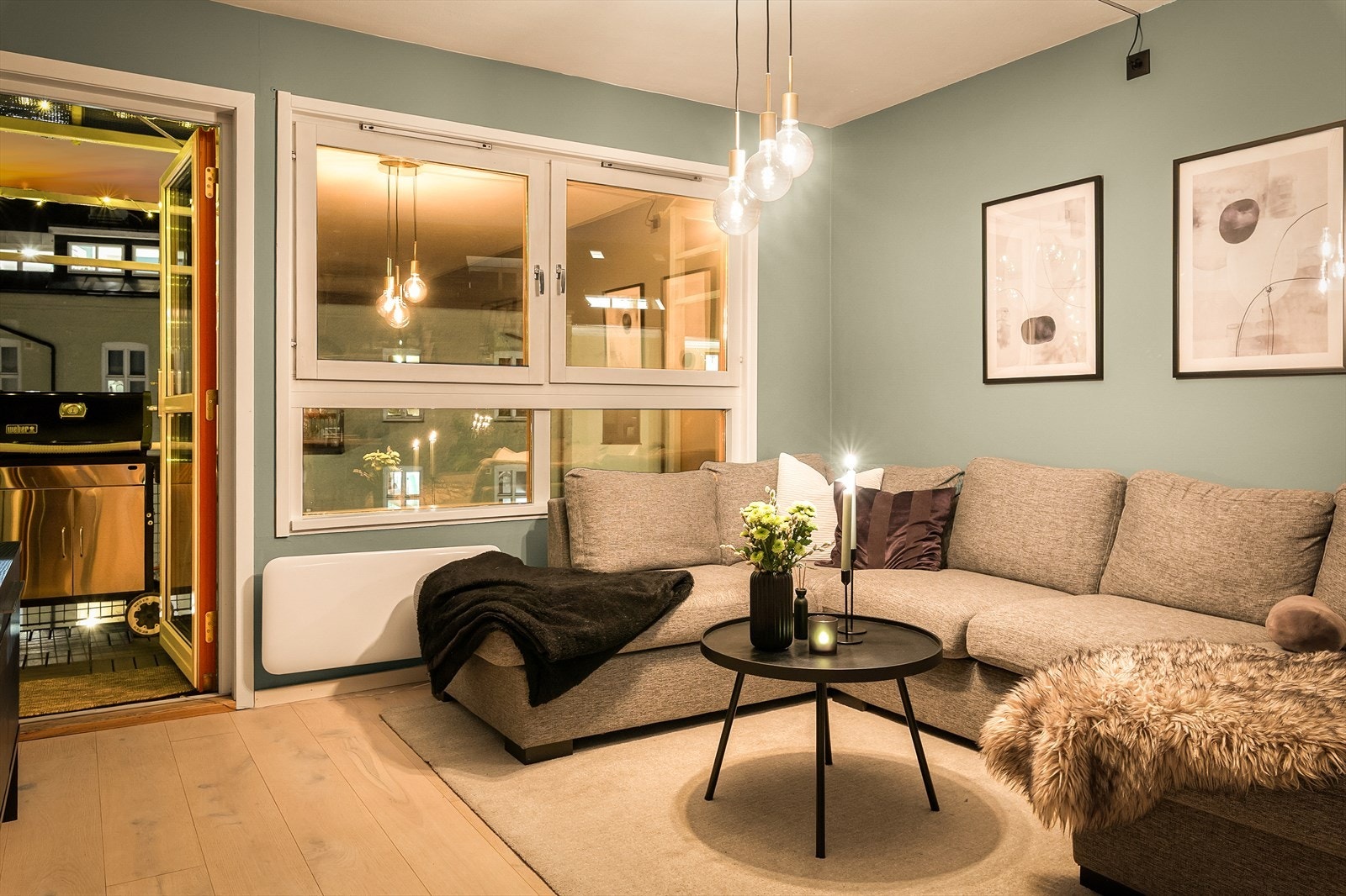 En stue det er enkelt å finne roen i etter en hektisk arbeidsdag! Galleribilde