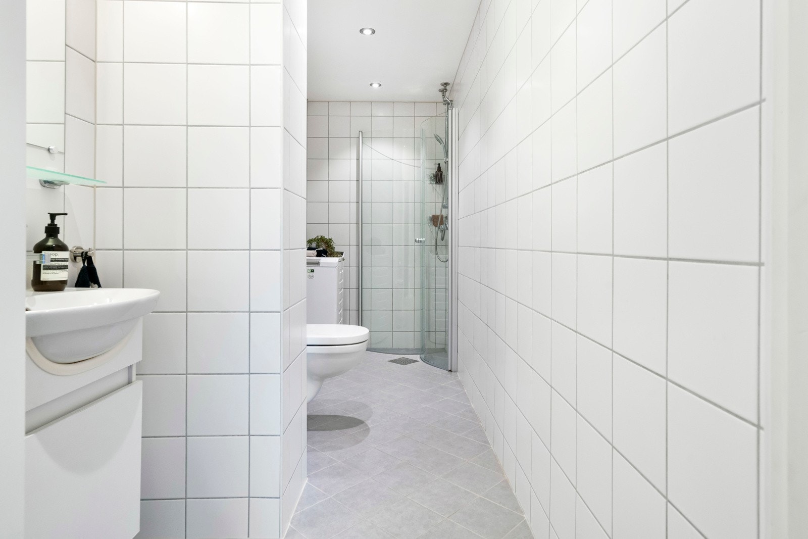 Badet ble pusset opp i regi av sameiet i 2016, og det foreligger ferdigattest. Galleribilde