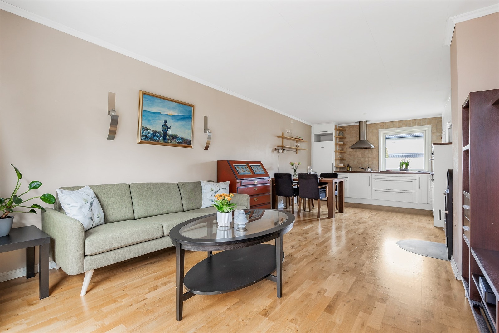 Stue/kjøkken Galleribilde