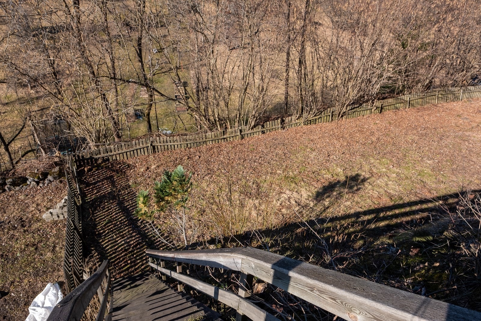 Videre er det adkomst til en resten av hagen Galleribilde