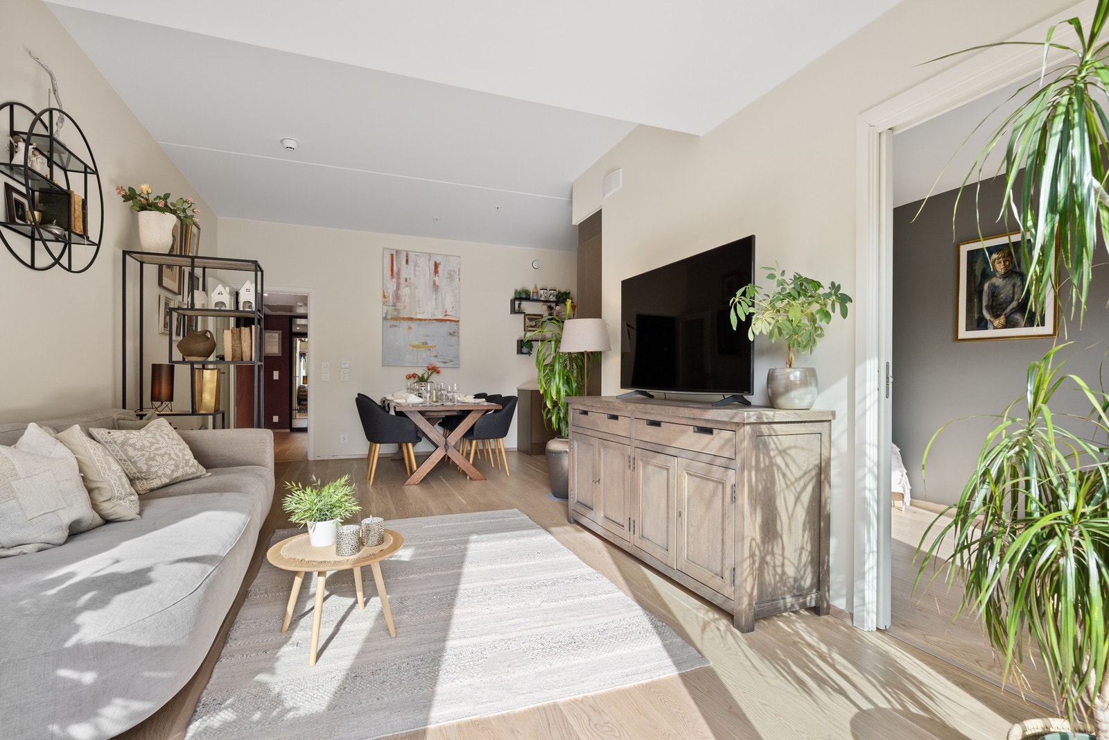 Det er vannbåren gulvvarme i boligen Galleribilde