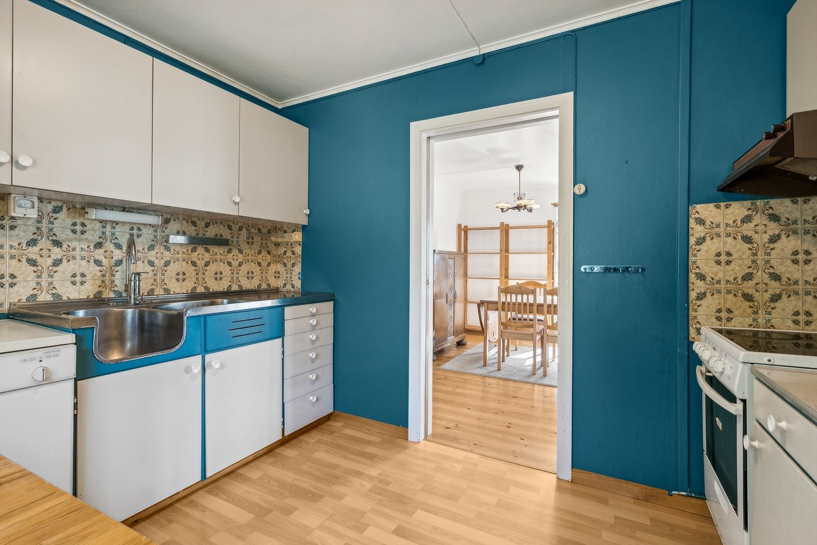 Kjøkkenet er ca. 8,7 kvm. Galleribilde