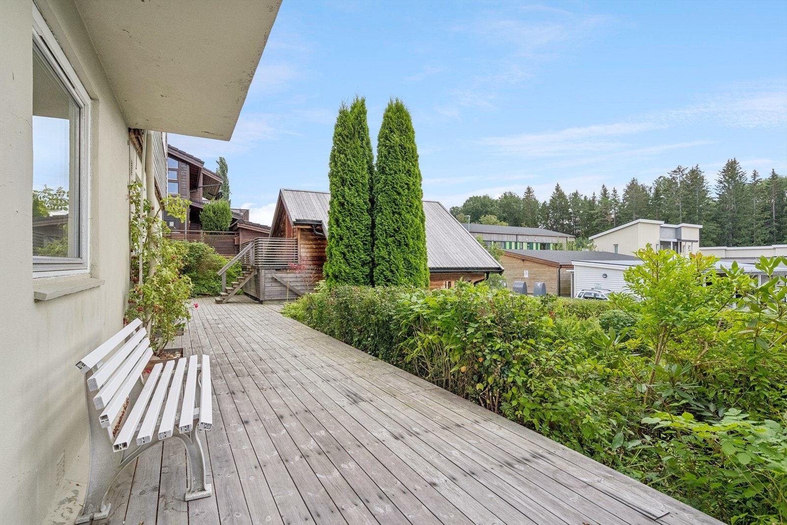 Her sitter man skjermet for innsyn. Galleribilde