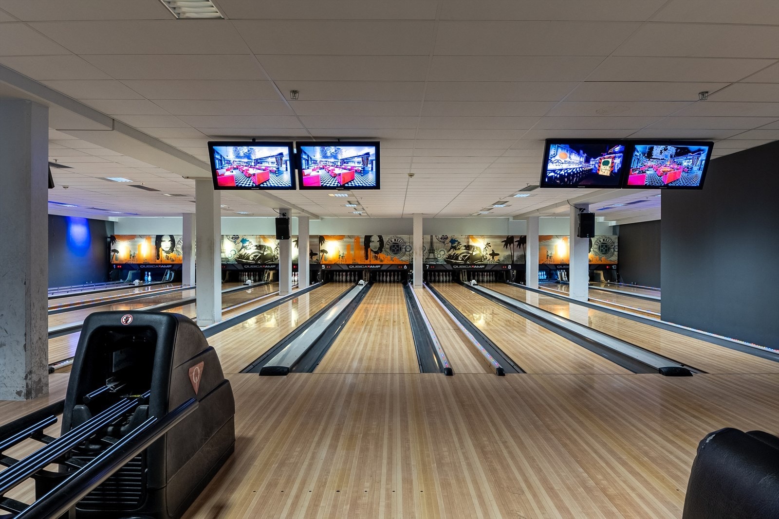 Bowling er også et alternativ - til glede for både store og små! Galleribilde