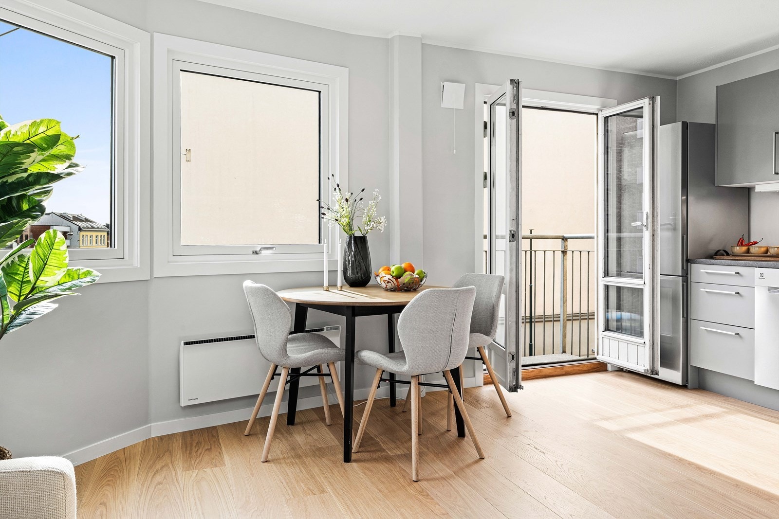 Mulighet for å åpne begge dører på varme sommerdager Galleribilde