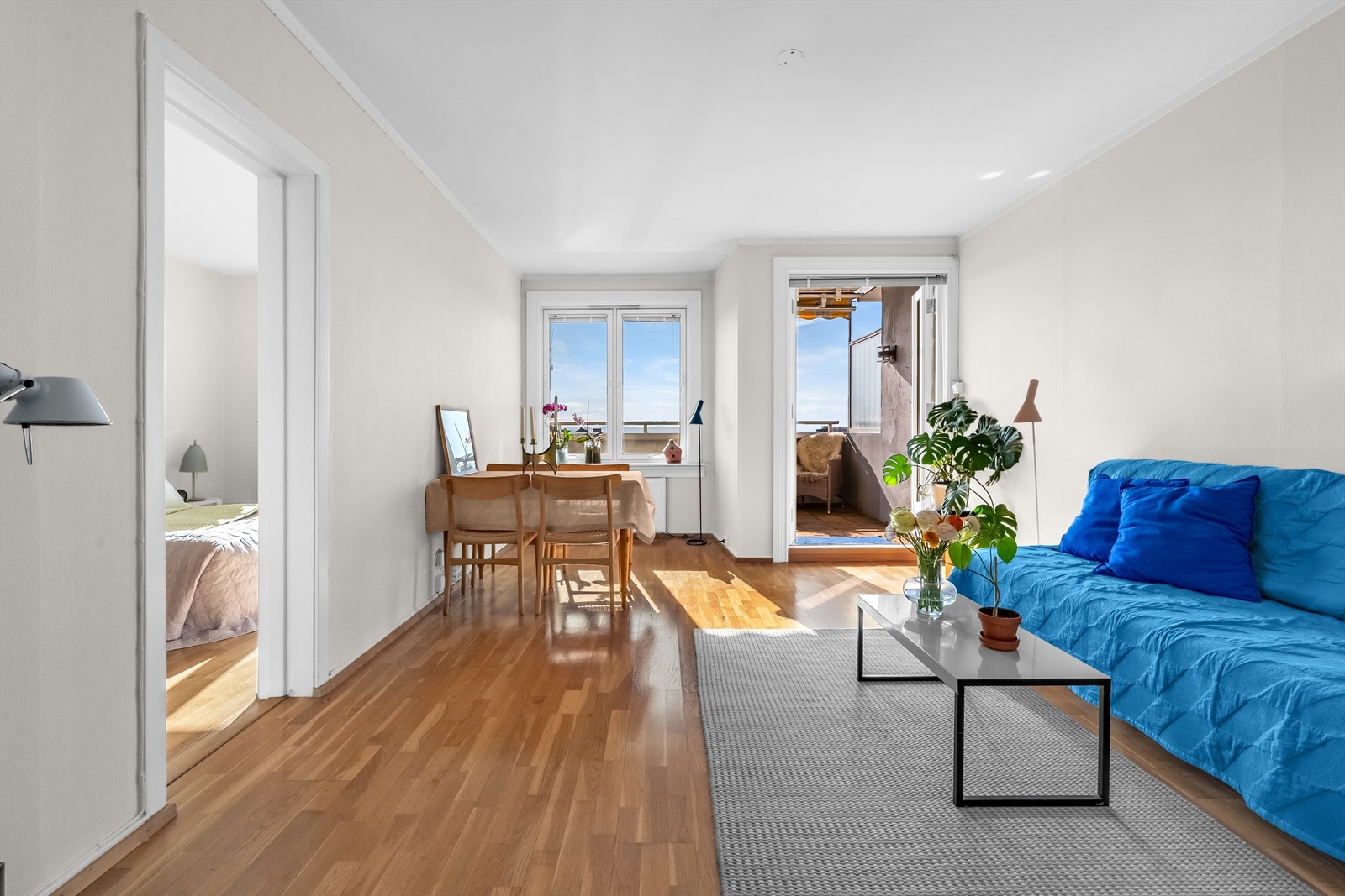 Med både varmtvann og fyring inkl. i fellesutgiftene har man lave og forutsigbare strømutgifter. Galleribilde