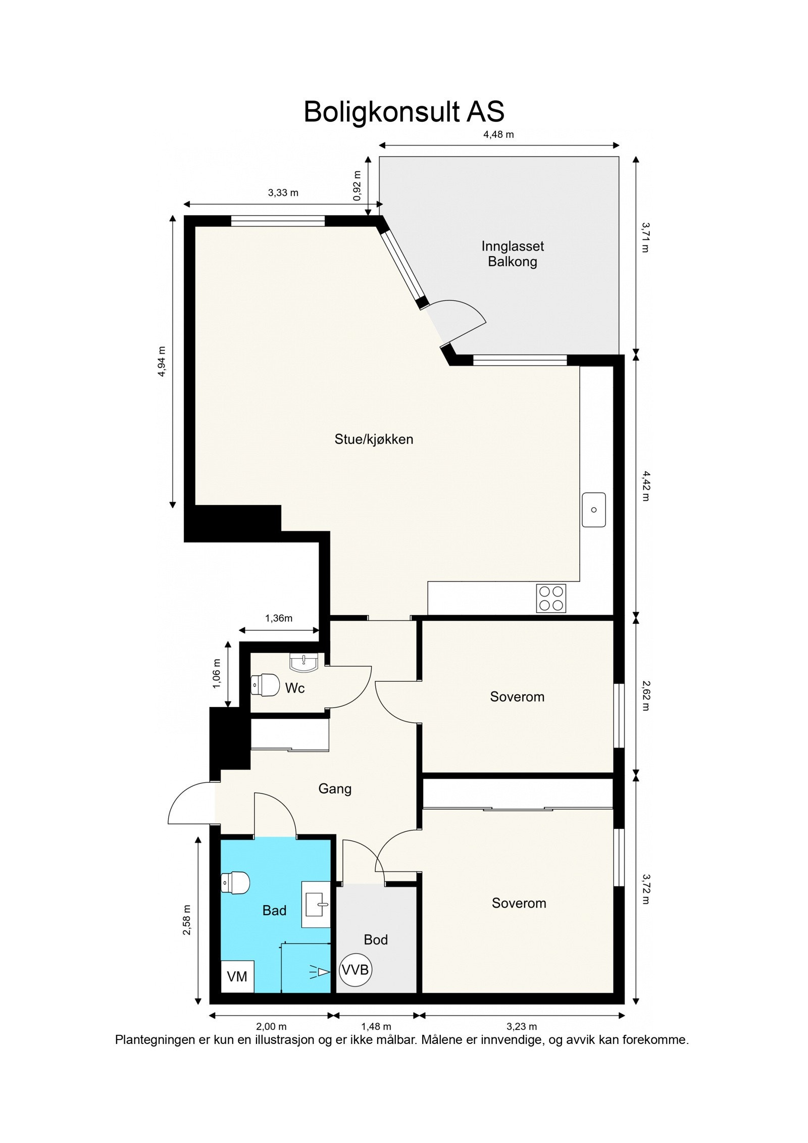 Plantegning. Galleribilde