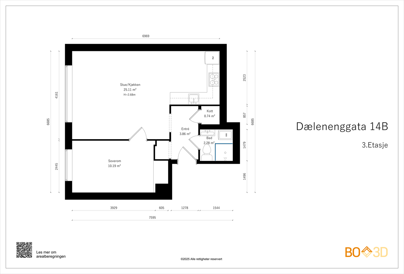 Plantegning. Galleribilde