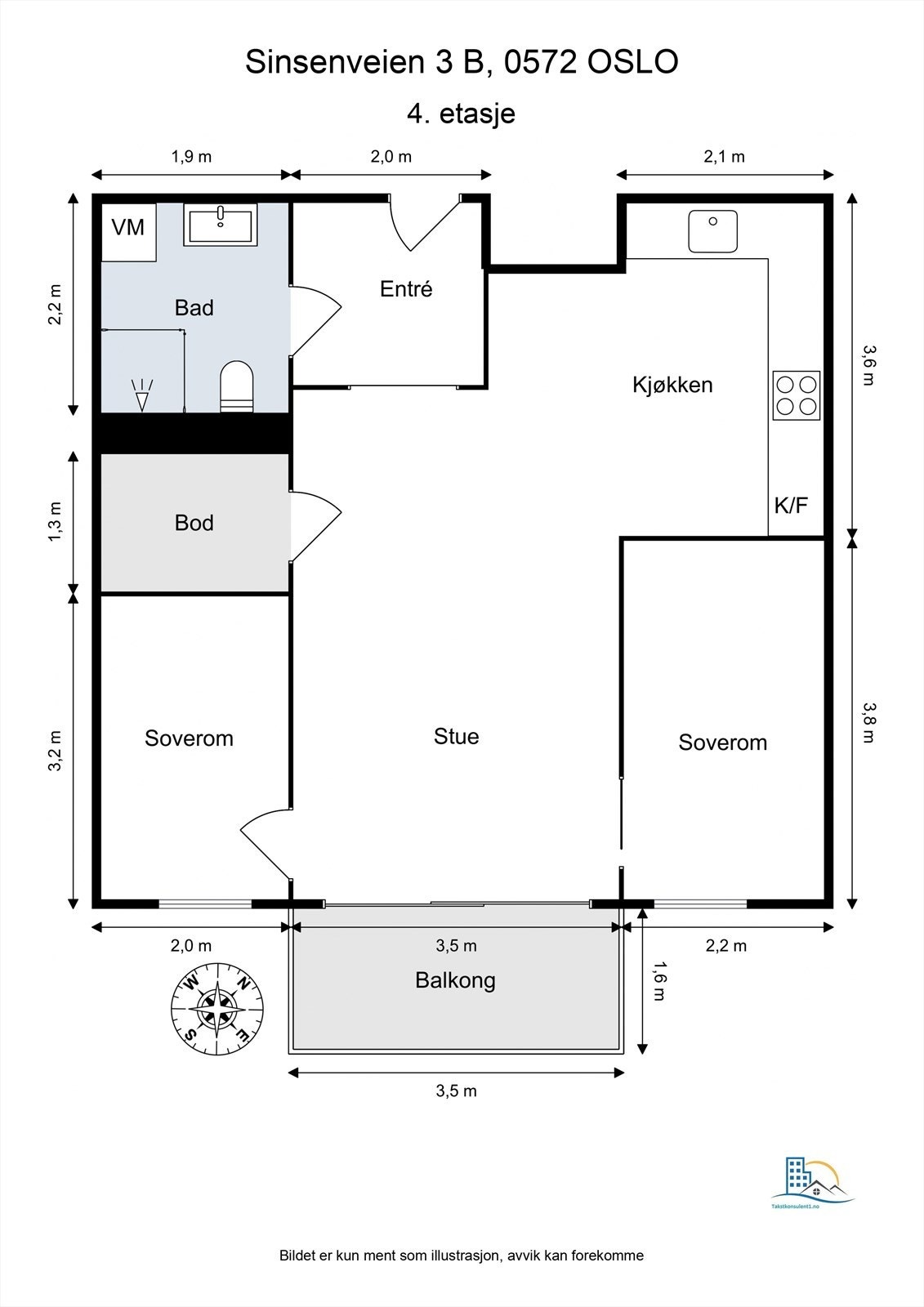 - Plantegning - Galleribilde